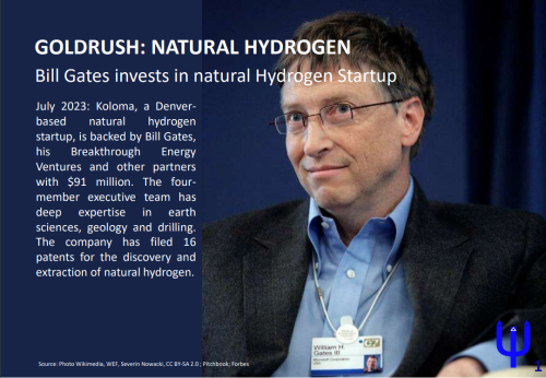 Natural hydrogen startup backed by Bill Gates